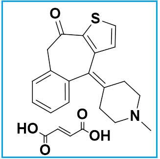 Ketotifen Hydrogen Fumarate